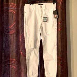 Lularoe white denim skinny fit jeans